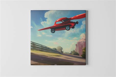 Flying Car Concept Art Bundle Digital Art Prints AI Generated - Etsy