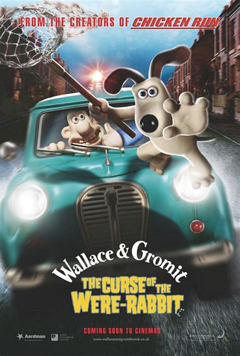 Wallace & Gromit in The Curse of the Were-Rabbit Movie Poster (#2 of 9 ...