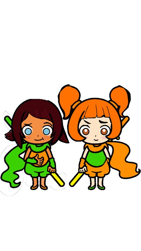 Fred and Fiona but in Warioware Gold style by LyteAndronic on DeviantArt