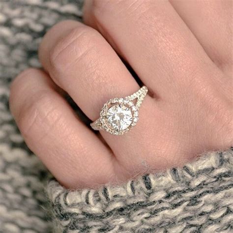 Top 20 Diamond Engagement Rings from James Allen | Deer Pearl Flowers