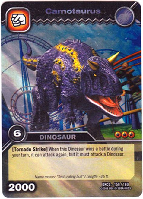 Image - Carnotaurus TCG card.jpg.jpeg - Dinosaur King - Wikia