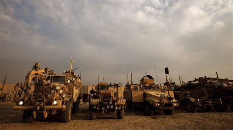 U.S. Army To Scrap $7 Billion In Equipment In Afghanistan | NCPR News