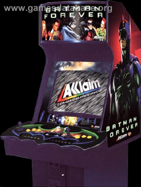 Batman Forever - Arcade - Artwork - Cabinet