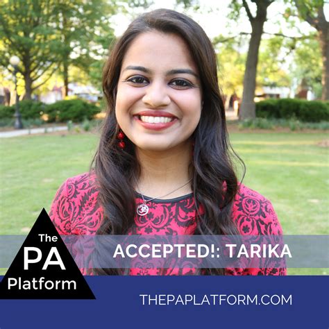 Accepted!: Tarika - Future Georgia PA Student — The PA Platform
