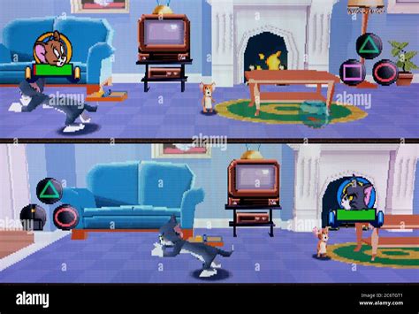 Tom & Jerry in House Trap - Sony Playstation 1 PS1 PSX - Editorial use only Stock Photo - Alamy