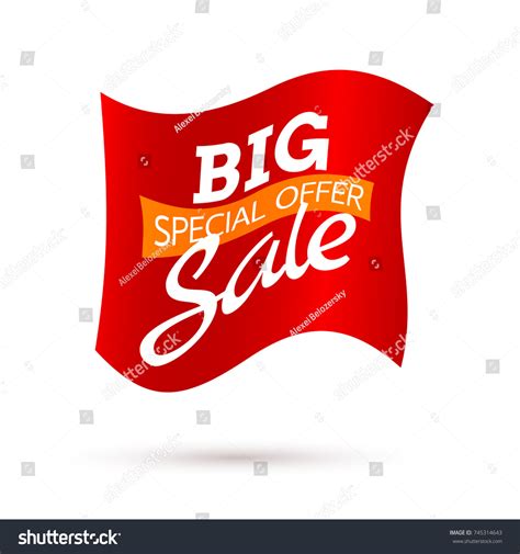 Special Offer Banner Promotion Vector Image Stock Vector (Royalty Free) 745314643 | Shutterstock