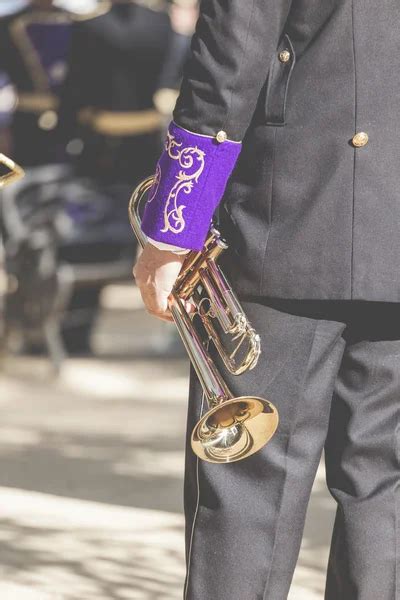 Performer Playing Marching Tuba — Stock Photo © herreid #2192942