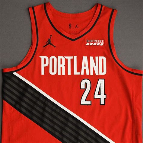 Norman Powell - Portland Trail Blazers - Game-Worn Statement Edition ...