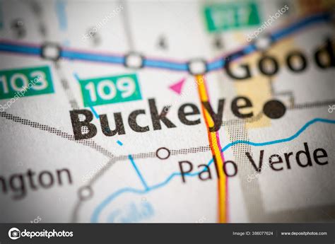 Buckeye Arizona Usa Map Stock Photo by ©aliceinwonderland2020 386077624