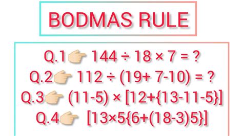 BODMAS RULE #QUESTION SOLUTION OF BODMAS #BODMAS TIPS & TRICKS #HOW TO ...