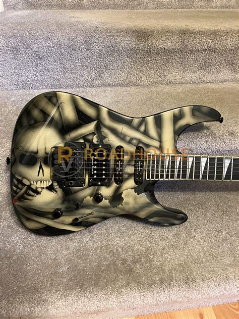 1990 Jackson USA Dont Smoke Skeleton Graphic Guitar-Criss Oliva ...