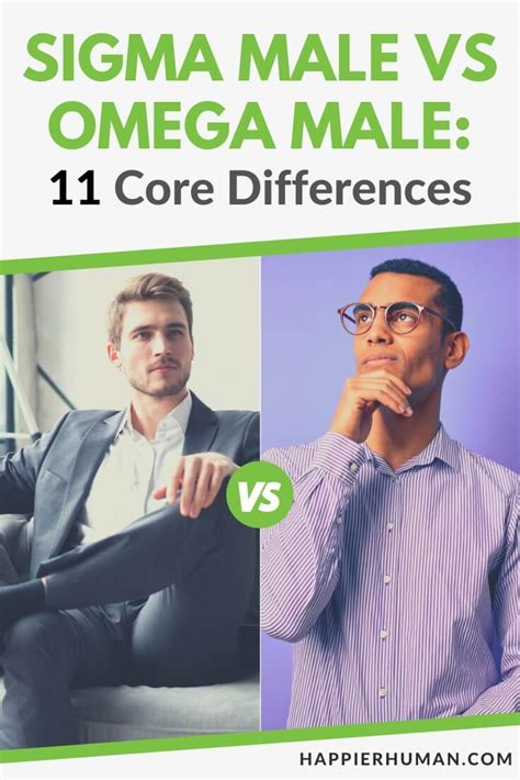 Sigma Male VS Omega Male: 11 Core Differences - Happier Human