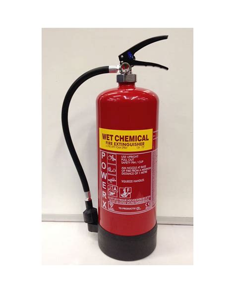 6l F Class Wet Chemical Fire extinguisher | From Aspli Safety