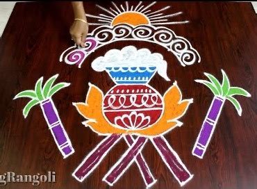 New Bhogi Muggulu Ideas 2024 - Pot Rangoli Designs for Beginners - Very ...