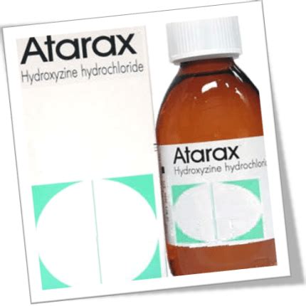 Atarax Tablets Syrup (Hydroxyzine) Uses, Dosage, Side Effects, Price