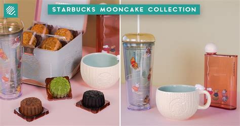 Starbucks Releases Baked Mooncakes With Flavours Like Pandan Salted Egg Mochi (And New Drinkware ...