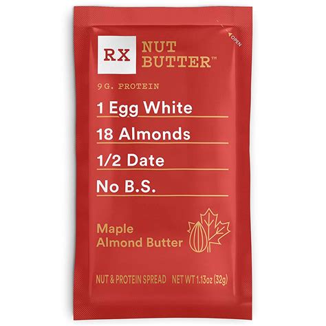 RX Nut Butter Almond Butter 10-Pack as low as $6.38! - Become a Coupon Queen