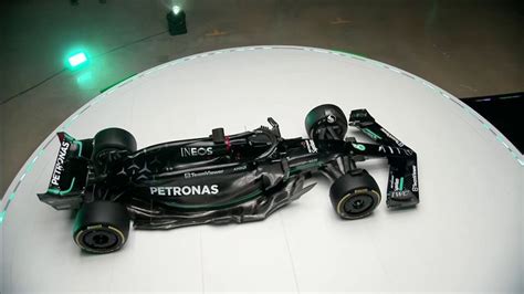 Mercedes unveil stunning all-black car for 2023 F1 season | Video ...