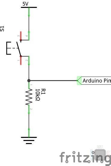 Pull-up and pull-down resistors on Arduino - ElectroSoftCloud