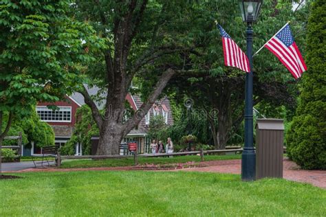 Peddlars Village, New Hope PA Editorial Stock Image - Image of grass, nature: 211949644