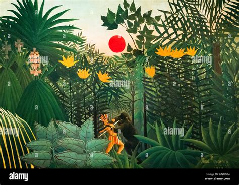 Henri Rousseau Rainforest Paintings