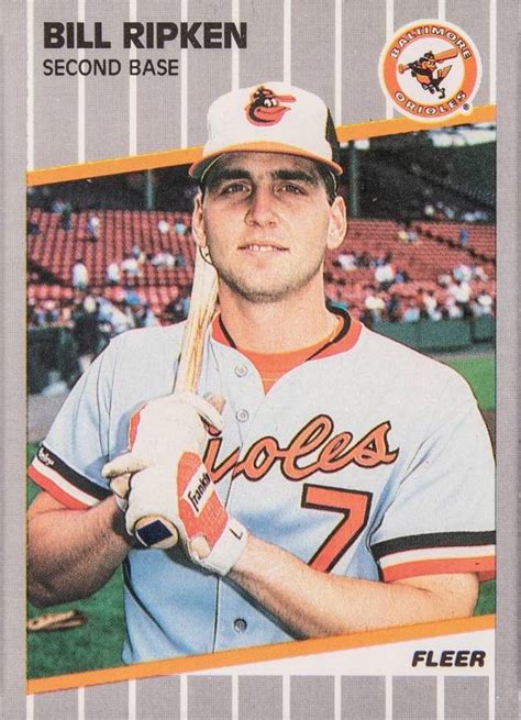 1989 Fleer Bill Ripken #616bb Baseball - VCP Price Guide