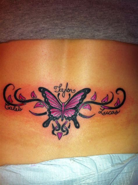 Butterfly Tramp Stamp: A Trendy Tattoo Design | Butterfly Art