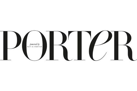 Net-a-porter Unveils Logo for Porter Magazine | Porter magazine, ? logo, Magazine design cover