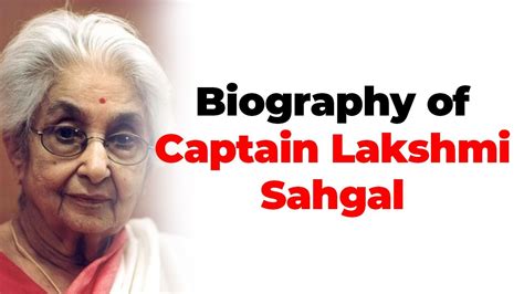 an old woman with glasses and the caption, captain laxshimi sahaj