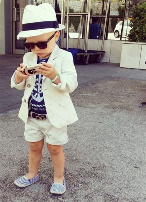 White Tuxedo Kids Boys Wedding Attire Children Wedding Suit For Boys ...