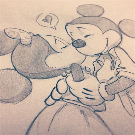 Cute Disney Love Drawing