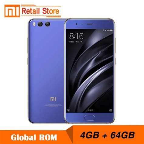 Original Xiaomi Mi6 4GB RAM 64GB ROM Snapdragon 835 Octa Core Mi 6 ...