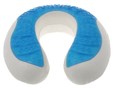 DeluxeComfort.com Deluxe Comfort Cool Gel Memory Foam UFO Travel Pillow ...