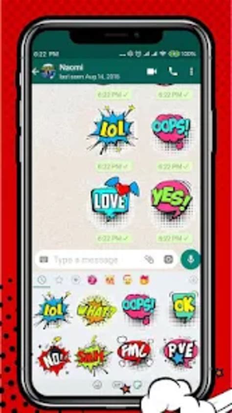 Pop Style Words Emoji Stickers for Android - Download