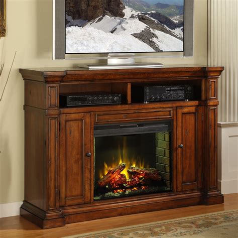 Legends Furniture Berkshire TV Stand with Electric Fireplace & Reviews ...