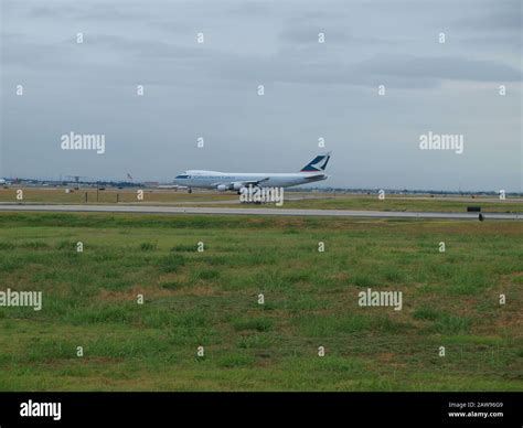 EVA Air Cargo and others at DFW International Stock Photo - Alamy