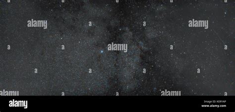 Detail from the Milky Way, showing a globular star cluster Stock Photo - Alamy