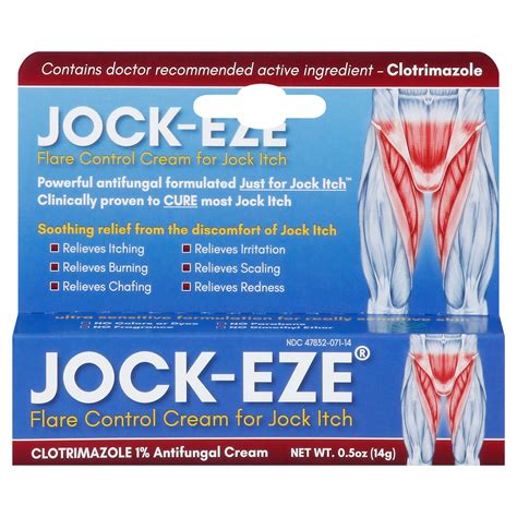 Jock-Eze Flare Control Cream For Jock Itch - Shop Skin & scalp treatments at H-E-B