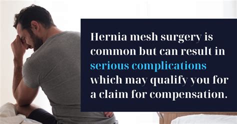 Hernia Mesh Injury | Common Injuries Resulting from Repair Surgery