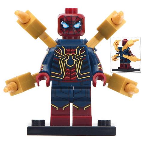 Iron Spider Armor Spider-man Marvel Avengers Infinity War Lego ...