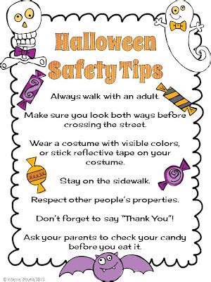 Classroom Freebies Too: Halloween Safety Poster