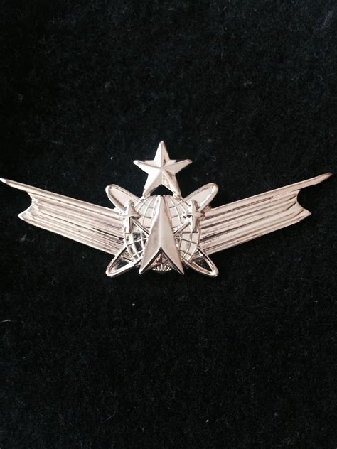 USAF Space Command badge, senior level. Branch Of Service, Military Insignia, Usaf, Us Army ...