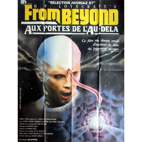 FROM BEYOND Signed Poster