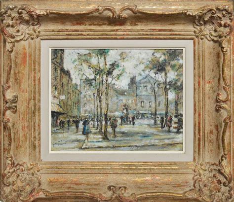 Unknown - Paris School Impressionist Street View at 1stDibs