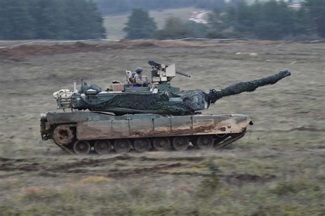 M1A2 Abrams during Exercise Allied Spirit VII at the Hohenfels Training ...