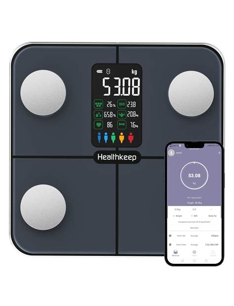 Buy Scales for Body Weight and Fat, Large VA Display Weight Scale, High ...