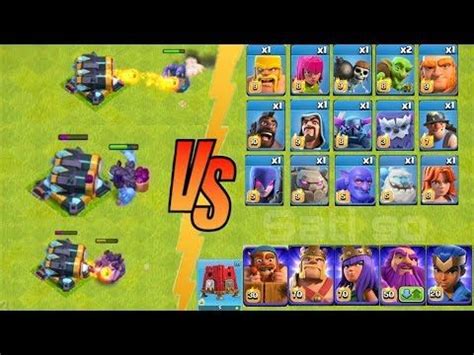 Clash Of Clans Cannon Level 12