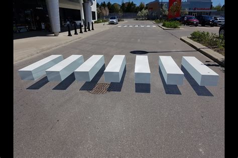 3D crosswalks unveiled at Medical Centre at The Boardwalk (2 photos) - Kitchener News