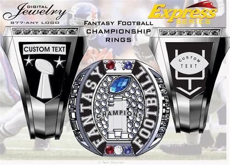 Custom Fantasy Football Rings in South Carolina | Digital Jewelry