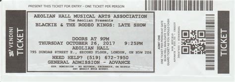 Concert History of Aeolian Hall London, Ontario, Canada (Updated for 2024) | Concert Archives
